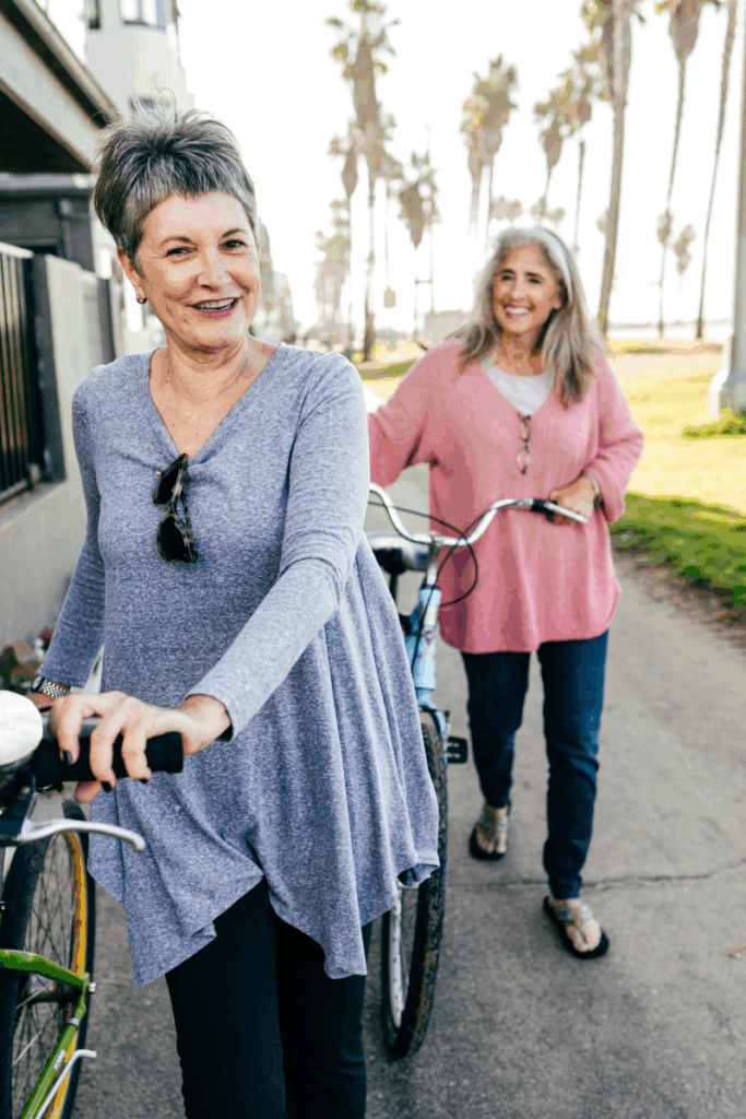 Walking outdoors and staying active in every season in Maine