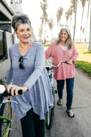 Walking outdoors and staying active in every season in Maine