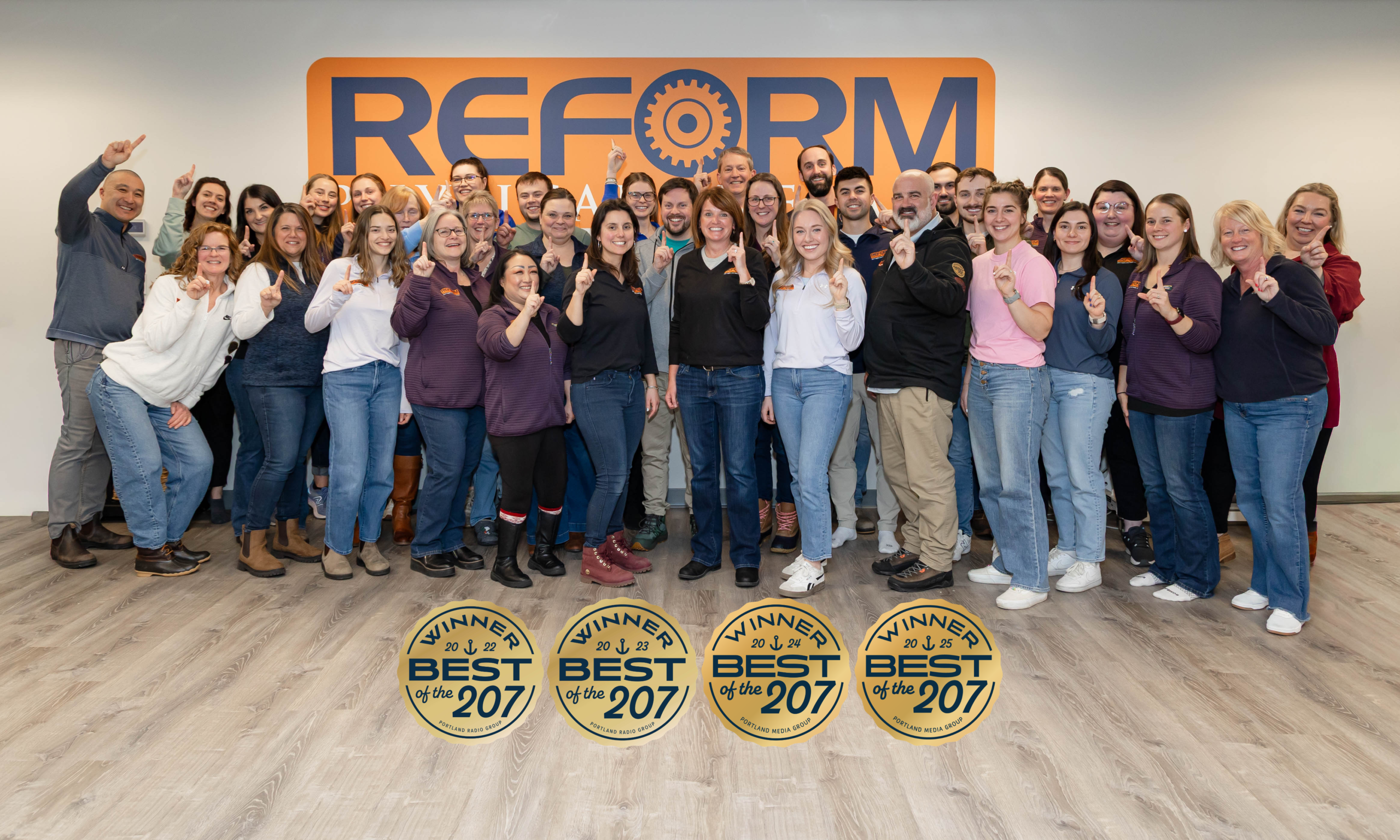 Physical therapy careers in Maine at Reform Physical Therapy team
